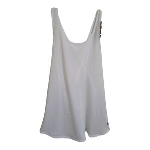 Nike Womens White Running Tank Top Sz 1X